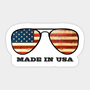 Made in USA Sticker